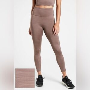 🎄[NWT] ATHLETA Elation Ultra High Rise 7/8 Legging | Tan | S